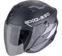 Scorpion EXO-230 Band, casque ouvert XXL Mat Noir/Gris/Argent Mat Noir/Gris/Argent