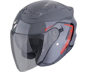 Scorpion Exo-230 CIT-E Casque jet, gris-argent, taille 2XL pour homme