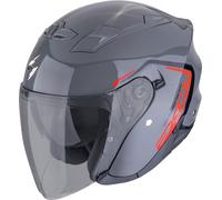Scorpion Exo-230 CIT-E Casque jet, Gris/Rouge, Taille XS (54/55)