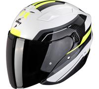 Scorpion EXO-230 Hipe, casque ouvert XXL Blanc/Noir/Jaune Néon Blanc/Noir/Jaune Néon