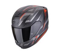 Scorpion EXO-391 Aaxo Casque ( Noir Mat/Rouge ) Taille : M(57)