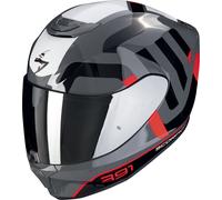 Scorpion EXO-391 Arok, casque intégral S Blanc/Noir/Argent Blanc/Noir/Argent
