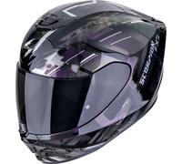 Scorpion EXO-391 Clutter Casque, noir-pourpre-argent, taille XL pour homme