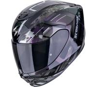 Scorpion EXO-391 Clutter Casque, noir/violet/argent, Taille XS (53/54)
