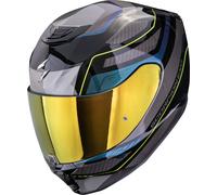 Scorpion Casque intégral EXO-391 Leo Noir/Bleu/Gris S Homme
