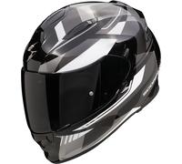 Scorpion EXO-491 Abilis Casque, noir-blanc-argent, taille L pour homme