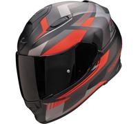 Scorpion EXO-491 Abilis Casque, noir-gris-rouge, taille 2XL pour homme