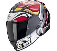 Scorpion EXO-491 Casque de moto intégral ECE 22.06 avec pare-soleil Speedview, coque en polycarbonate, intérieur amovible Kwikwick C, Pinlock MaxVision (L)