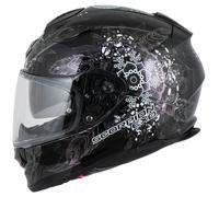 Scorpion Casque intégral EXO-491 Dream Noir/Vert foncé/Mauve/Blanc Taille S