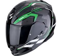 Scorpion EXO-491 Kripta, casque intégral S Noir/Vert/Weiss Noir/Vert/Weiss