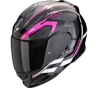 Casque Intégral Scorpion EXO-491 Kripta Noir/Rose/BlancS Noir,Rose,Blanc