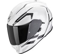 Scorpion EXO-491 Kripta, casque intégral S Blanc/Noir Blanc/Noir