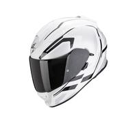 Scorpion EXO-491 Kripta, casque intégral S Blanc/Noir Blanc/Noir