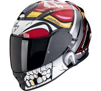 Scorpion EXO-491 Pirate, casque intégral XXL Rouge Rouge