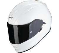 Scorpion EXO-491 Solid Casque, Blanc, Taille XL (61/62)