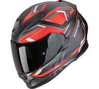Scorpion Casque intégral EXO-491 Zumo Taille L Mat noir/rouge