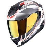 Scorpion EXO 520 Air Casque Lena, Blanc mat/noir/rouge, Taille XS (53/54)