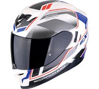 Scorpion EXO-520 Evo Air Lena, casque intégral S Blanc/Bleu/Rouge/Gris Blanc/Bleu/Rouge/Gris