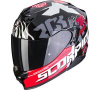 Scorpion EXO-520 Evo Air Rok Bagoros, casque intégral XXL Noir/Rouge/Gris Noir/Rouge/Gris