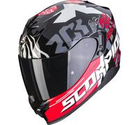 Scorpion EXO-520 Evo Air Rok Bagoros Casque, noir/rouge, Taille XS (53/54)