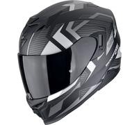 Scorpion EXO-520 Evo Air Sensus Casque, noir-argent, taille XL pour homme