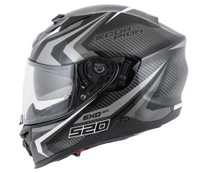 Scorpion Exo-520 Evo Air Terra Noir/Argenté/Blanc 2XL unisex