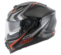 Scorpion Exo-520 Evo Air Terra Noir/Argenté/Rouge M noir M