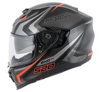Scorpion Exo-520 Evo Air Terra Noir/Argenté/Rouge M noir M