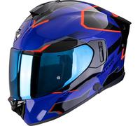 Scorpion EXO-530 Air Clip, casque intégral M Bleu Foncé/Noir/Rouge Bleu Foncé/Noir/Rouge