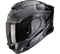 Scorpion Exo-530 Air Clip Casque intégral, noir-gris, taille L pour homme