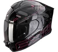 Scorpion EXO-530 Air Fond, casque intégral M Noir/Gris Foncé/Fuchsia Noir/Gris Foncé/Fuchsia