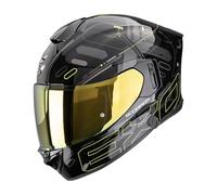 Scorpion Exo-530 Air Fond Casque intégral, Noir/Jaune, M (57/58)