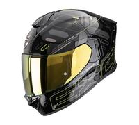 SCORPION EXO-530 AIR FOND CASQUE MOTO INTÉGRAL NOIR JAUNE NÉON