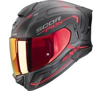 Scorpion EXO-530 Air Slope, casque intégral L Mat Noir/Gris Foncé/Rouge Mat Noir/Gris Foncé/Rouge