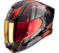 SCORPION Casque moto Exo-530 Air Theras Metal Black / Red M