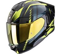 Scorpion Exo-530 Air Theras Casque intégral, noir/jaune, Taille L (59/60)