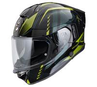 Scorpion EXO-530 Air Theras Casque Intégral Noir/Vert 2XL unisex