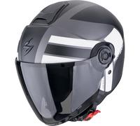 Scorpion EXO-City II Blur, casque ouvert XXL Mat Gris/Noir/Blanc Mat Gris/Noir/Blanc