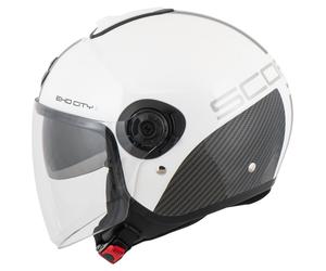 Scorpion Exo-City II Carbo Blanc/Noir XS unisex