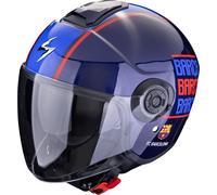 Scorpion EXO-City II FC Barcelona, casque à réaction XL Bleu Foncé/Rouge/Bleu Bleu Foncé/Rouge/Bleu