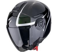 Scorpion EXO-City II Intercity Casque jet, noir/vert, Taille L (58/59)