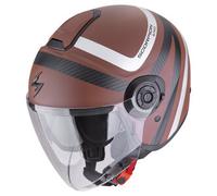 Scorpion EXO-City II Riva, casque ouvert XS Mat Marron/Gris/Blanc Mat Marron/Gris/Blanc