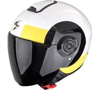 Scorpion EXO-City II Sheer, casque ouvert L Blanc/Noir/Jaune Blanc/Noir/Jaune