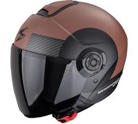 Scorpion EXO-City II Sheer, casque ouvert L Mat Marron/Noir Mat Marron/Noir