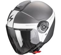 SCORPION EXO-CITY II SHORT casque jet argent mat-blanc S