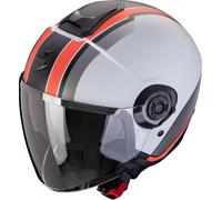 Scorpion EXO-City II VEL, casque à réaction S Mat Gris/Rouge Mat Gris/Rouge