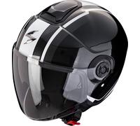 Scorpion EXO-City II VEL, casque à réaction XXL Noir/Blanc Noir/Blanc