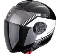 Scorpion EXO-City II Vita, casque ouvert L Noir/Blanc/Gris Noir/Blanc/Gris