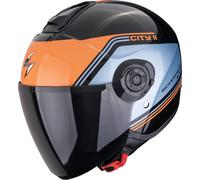 Scorpion EXO-City II Vita, casque ouvert XXL Noir/Bleu/Orange Noir/Bleu/Orange