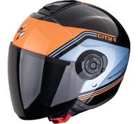Scorpion EXO-City II Vita, casque ouvert XXL Noir/Bleu/Orange Noir/Bleu/Orange